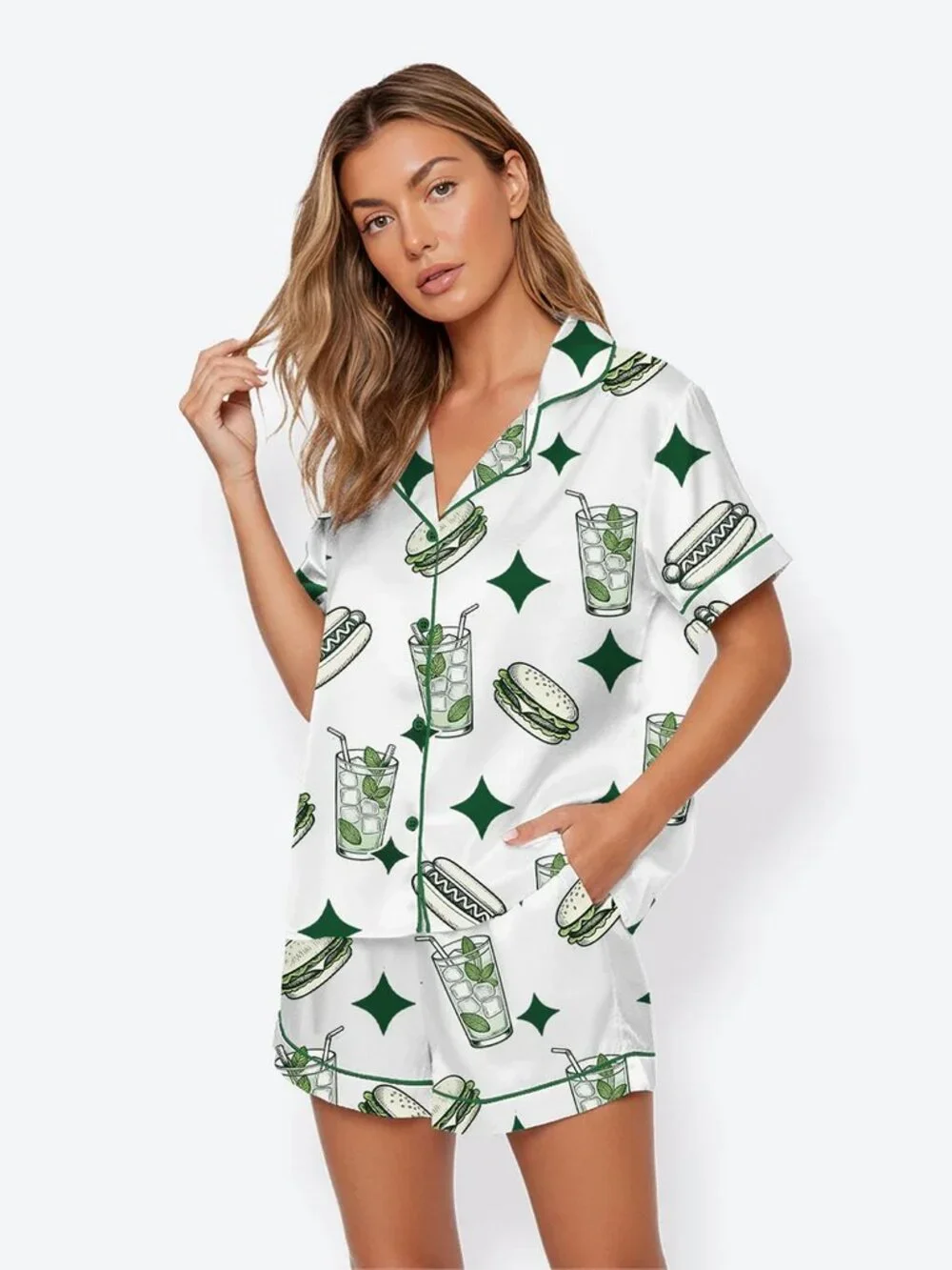 Women’s Tinis And Weenies Dirty Martini Cocktail Whiskey Party Short Sleeve Sati